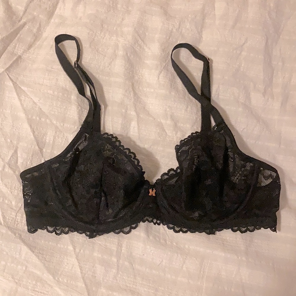Savage X Fenty Floral Lace Unlined Bra